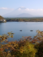 精進湖の富士山のサムネイル写真18