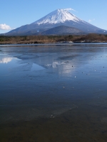 精進湖の富士山のサムネイル写真5