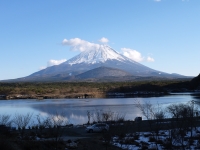 精進湖の富士山のサムネイル写真25