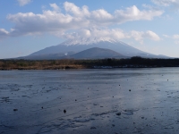 精進湖の富士山のサムネイル写真22