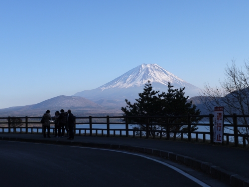 本栖湖の富士山の写真11