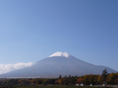 花の都公園の富士山の写真2