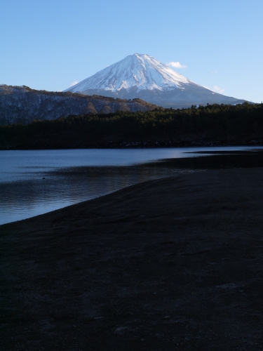 西湖の富士山の写真3