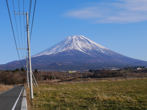 富士ケ嶺公園の富士山の写真10