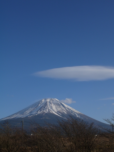 富士ケ嶺公園の富士山の写真3