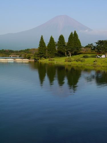 田貫湖の富士山の写真9