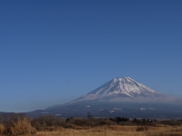 朝霧高原 国道139号沿いの富士山のサムネイル写真1