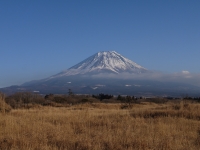 朝霧高原 国道139号沿いの富士山のサムネイル写真6