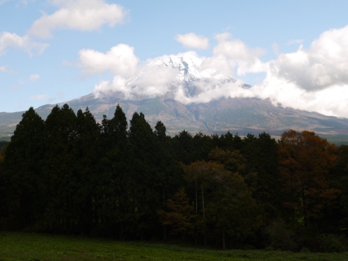 静岡県・山梨県道71号線沿いの富士山の写真1