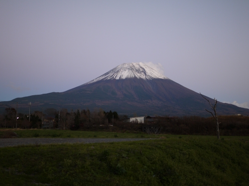 朝霧さわやかパーキングの富士山の写真3