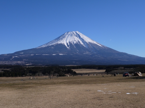 ふもとっぱらの富士山の写真3