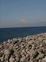 御浜岬の富士山のサムネイル写真14