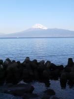 御浜岬の富士山のサムネイル写真6