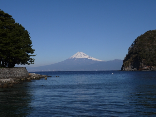御浜岬の富士山の写真22