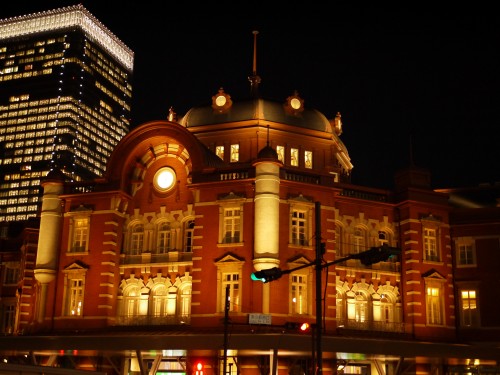 東京駅（丸の内口）の夜景13