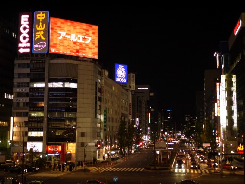 東京駅（八重洲口）の夜景1