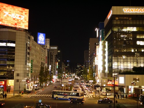 東京駅（八重洲口）の夜景2