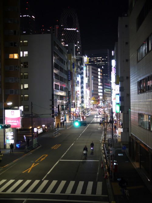 新宿駅（西口）の夜景2