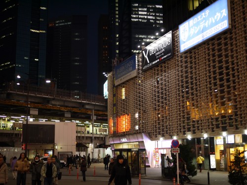 新橋駅の夜景7