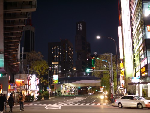 新橋駅の夜景13