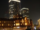 東京駅丸の内口のイルミネーションの写真のサムネイル写真34